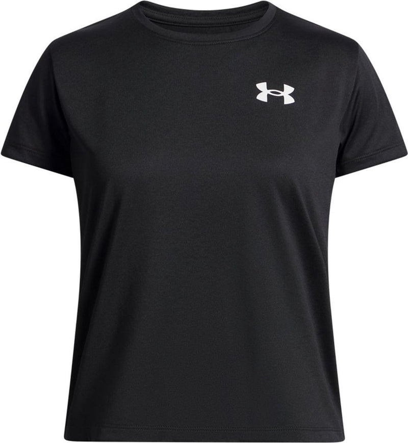 Maglietta sportiva per ragazze Under Armour ua tech ssc-blk - nera - bianca