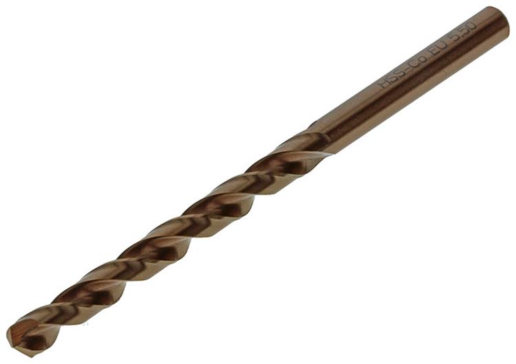 Mack 1018427 - taladro metal hss co5% din 338 ø 5,5 x 93 mm | 5 piezas