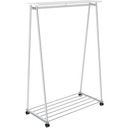 Perchero alba oslo acero, madera gris