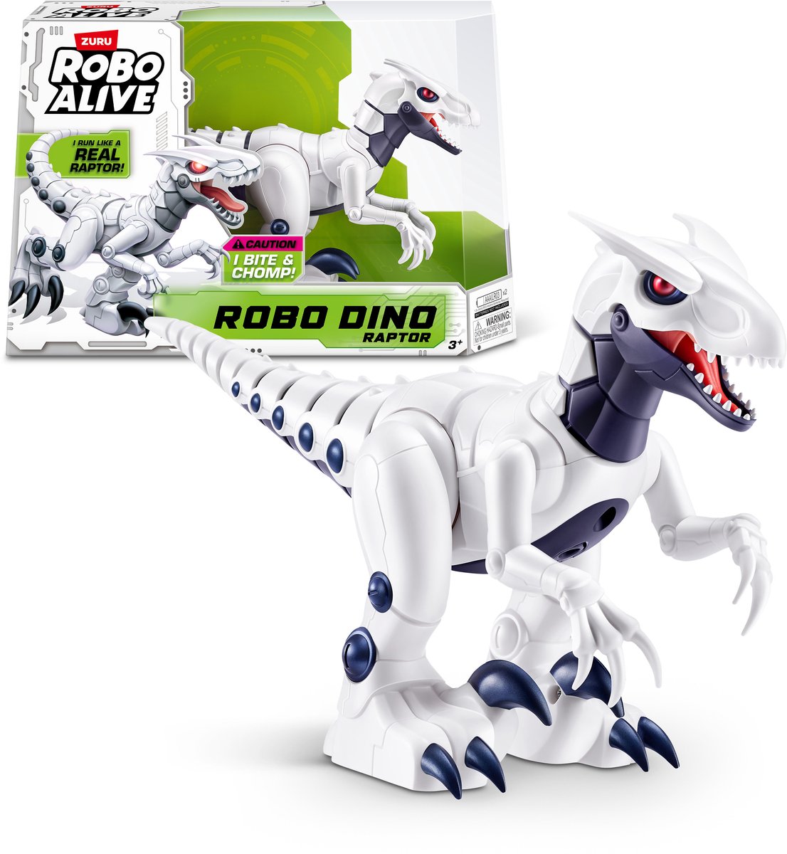 Robo Alive dinosaurio raptor serie 1