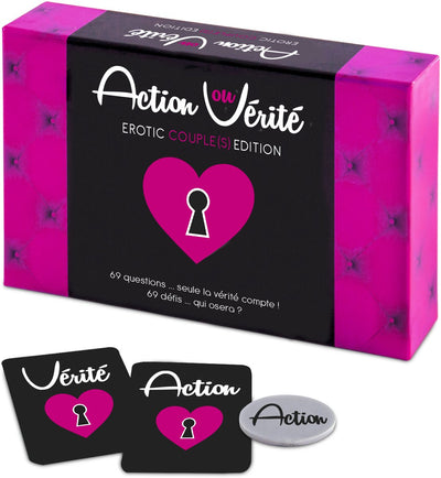 Tease please - action ou verite erótica pareja(s) edición (fr) juego erótico