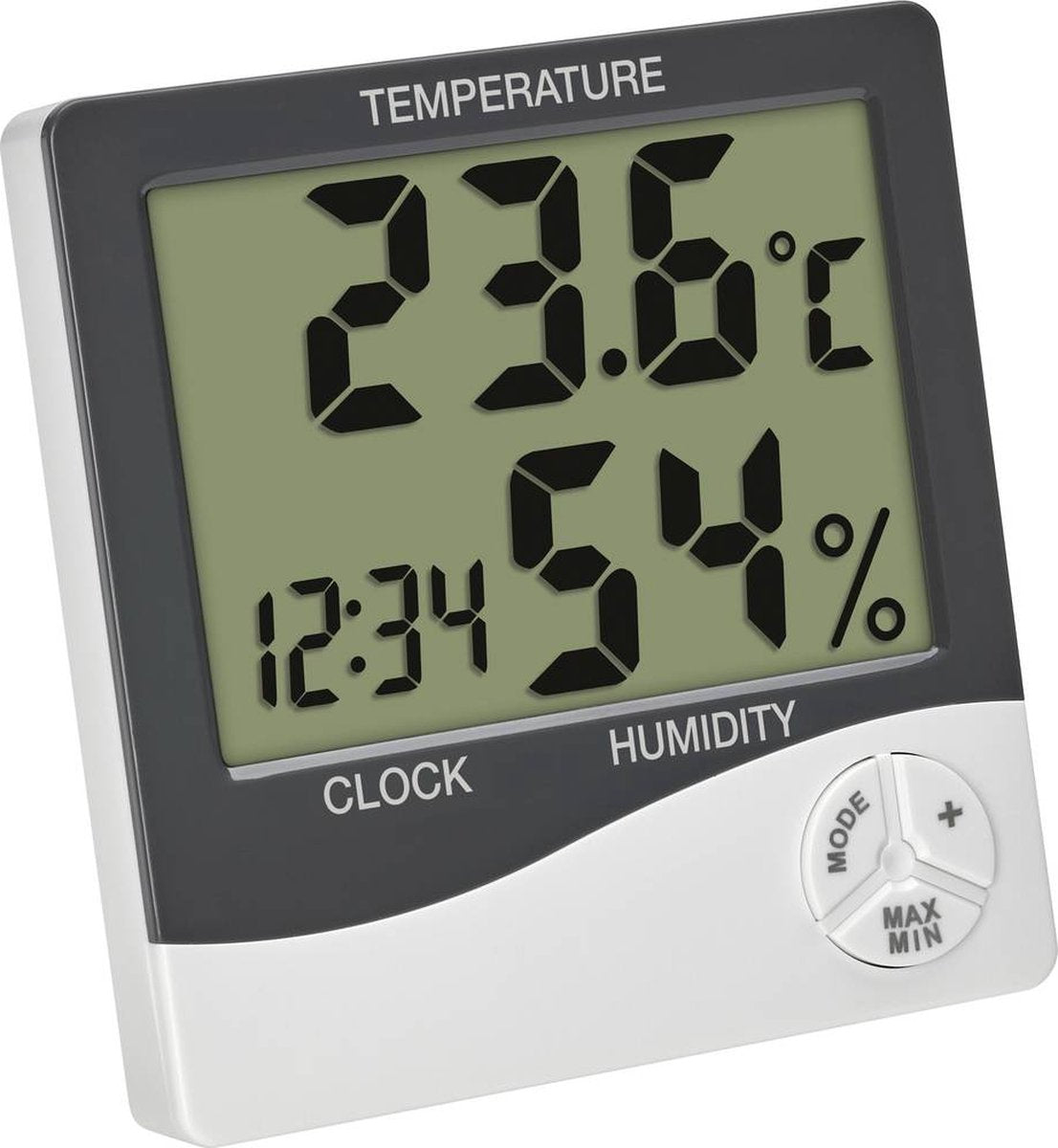 Tfa dostmann 30.5058.02 thermo- en hygrometer wit