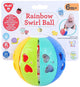 Play rainbow Dwarrel ball with ratchet sound