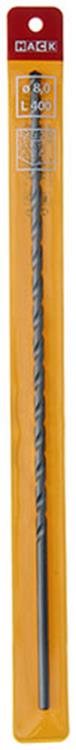 Mack 1018467 - Broca para hormigón DIN 8039 ø 8,0 x 400 mm | 5 piezas