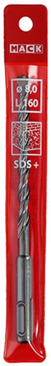 Mack 1018479 - taladro percutor sds + ø 8,0 x 160 mm | 5 piezas