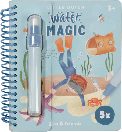 Little Dutch Jim Friends – libro per disegnare sull'acqua