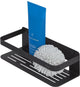 Tiger caddy - supporto doccia - cestino doccia 24 cm - nero