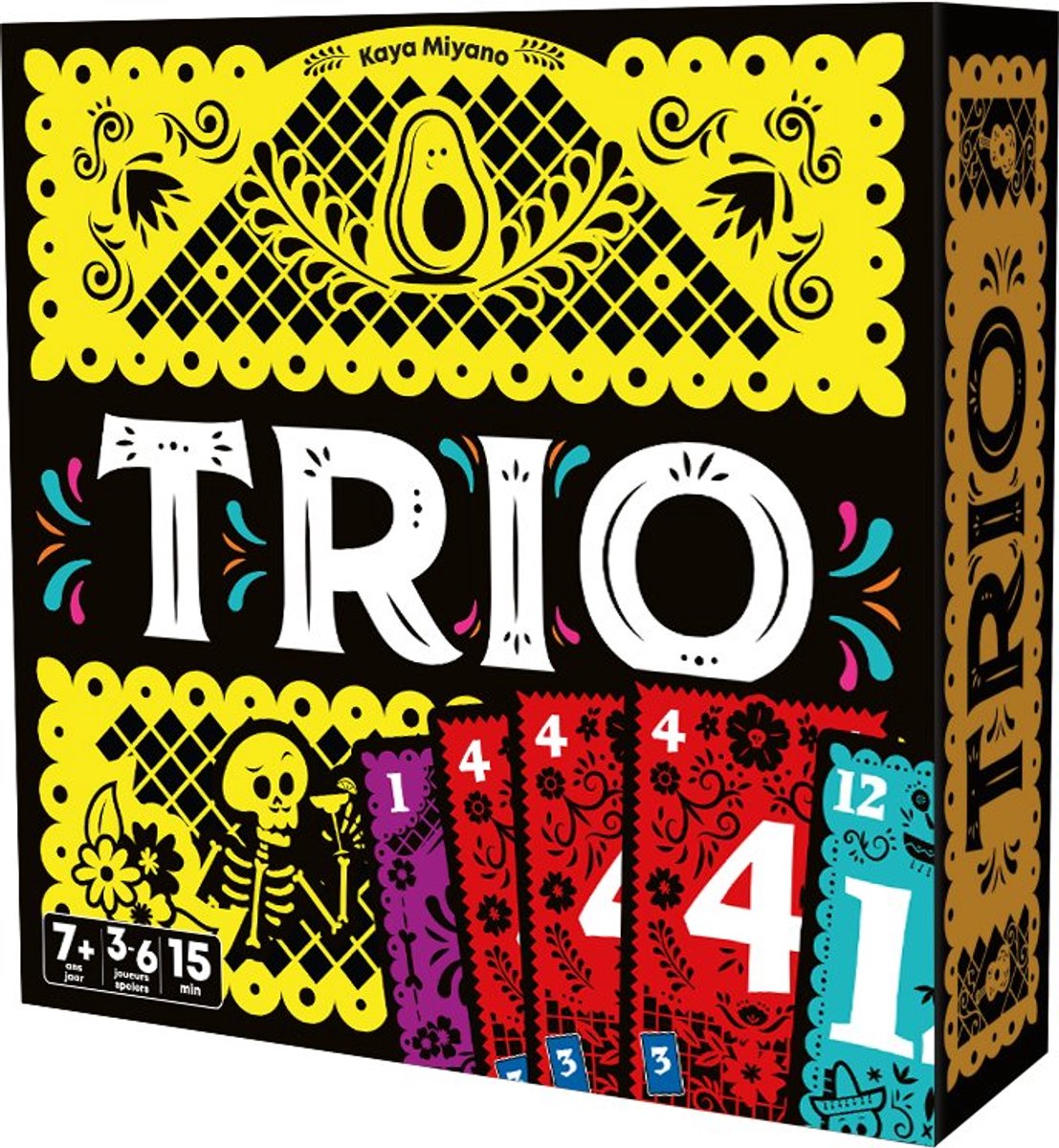Cocktail games - trio - nederlandstalig kaartspel - actiespel