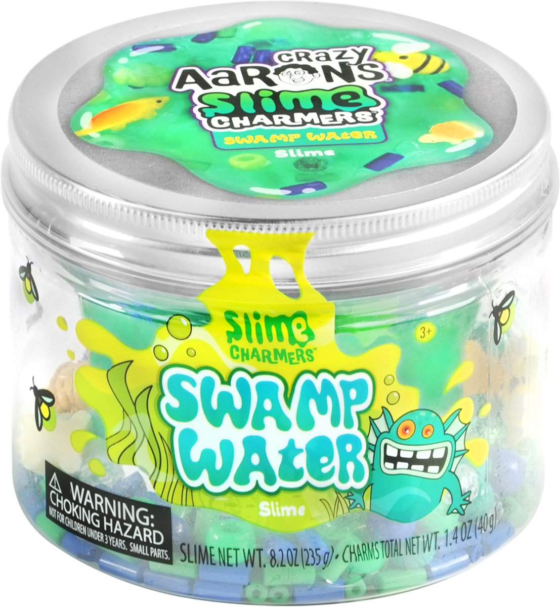 Crazy aaron's slijm speelgoed swamp water - magisch speelplezier.