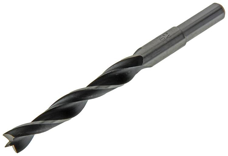 Mack 1018509 - taladro para madera + punto de centrado ø 12,0 x 151 mm | 5 piezas