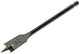 Mack 1018518 - Broca plana para madera DIN 7487 ø 18,0 x 160 mm | 5 piezas