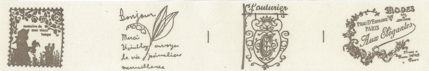 Vaessen creative • cinta 25mx30mm texto