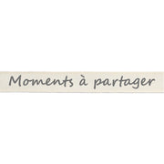 Vaessen creative • ribbon 2mx15mm fr moments à partager - afbeelding 1