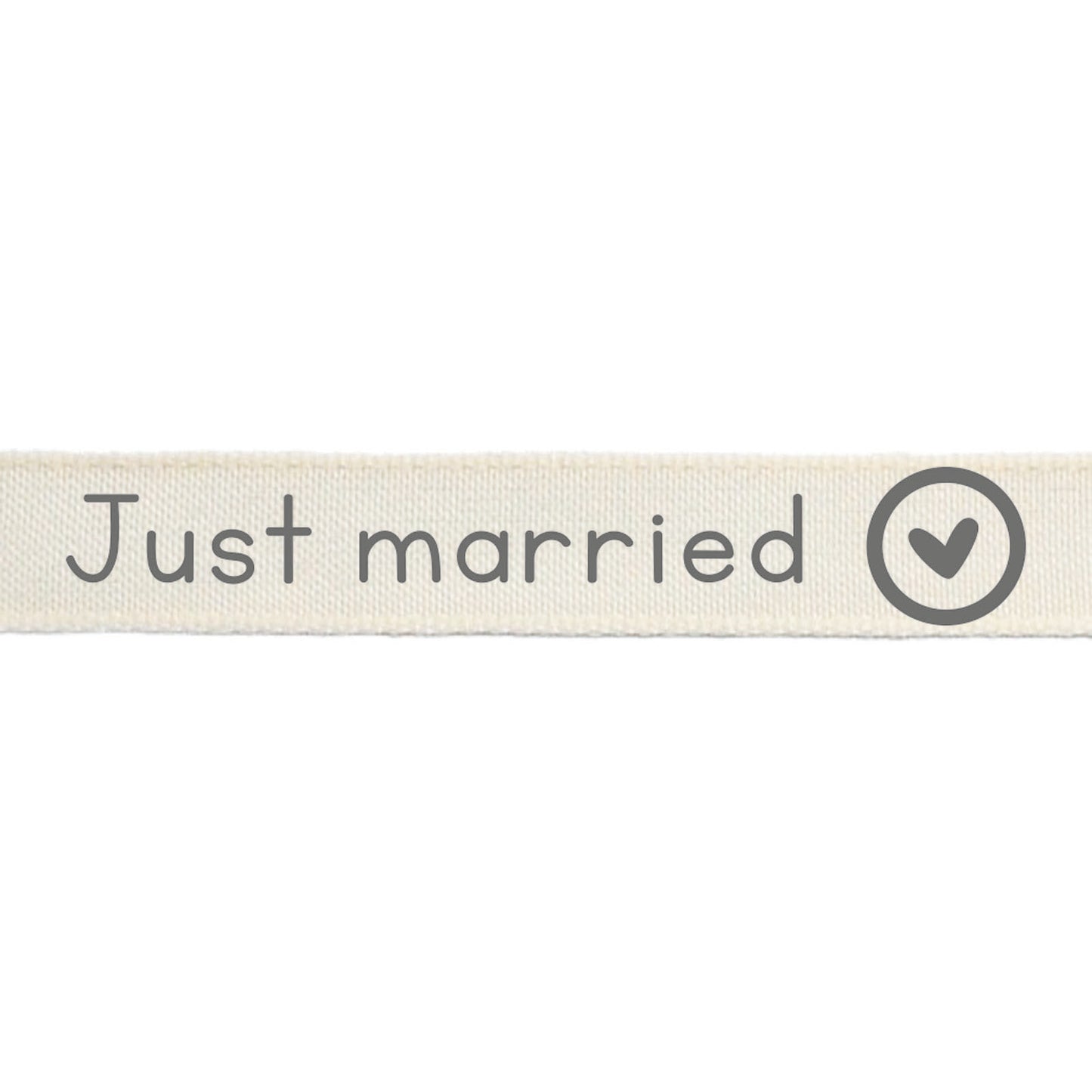 Vaessen creative • ribbon 2mx15mm eng just married