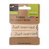 Vaessen creative • ribbon 2mx15mm eng just married