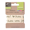 Vaessen creative • ribbon 2mx15mm nl hou van jou