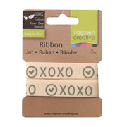 Vaessen creative • ribbon 2mx15mm nl xoxo - afbeelding 2