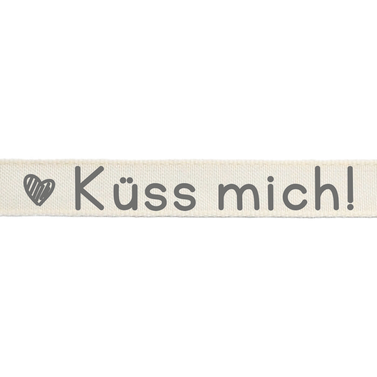 Vaessen creative • ribbon 2mx15mm de küss mich!