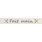 Vaessen creative • ribbon 20mx15mm fr fait main - afbeelding 1