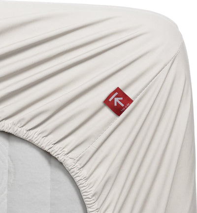 Beddinghouse - percale katoen - hoeslaken - 160x200 cm - gebroken wit
