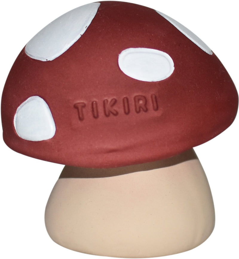 Tikiri il mio primo animale della foresta - fungo - gomma naturale - con campanello - 0 anni