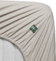Casa de cama - algodón percal - sábana ajustable - 180x210 cm - natural