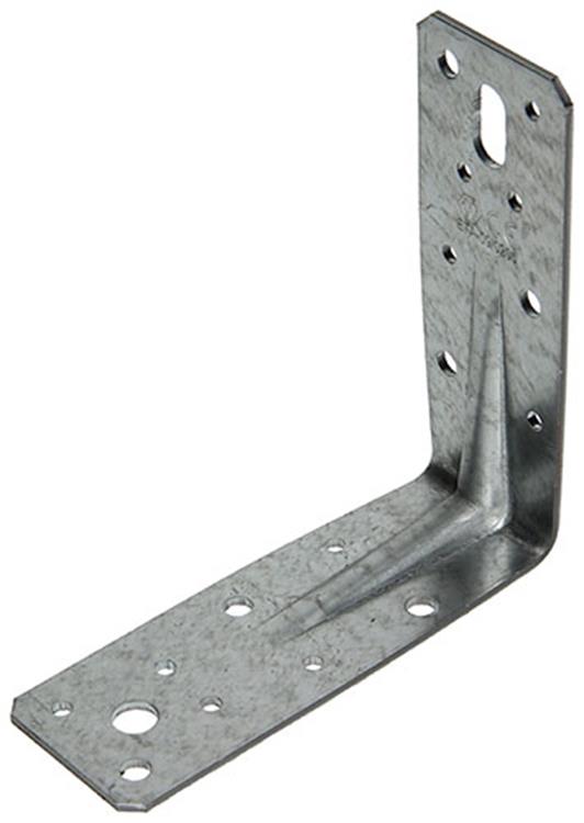 1023721 - anclaje de esquina con ranura 125x46x2,5mm | 30 piezas