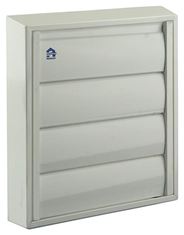 Renson 1006251 - Rejilla campana extractora de superficie 433 aluminio ral 9010 173x173mm | 2 piezas