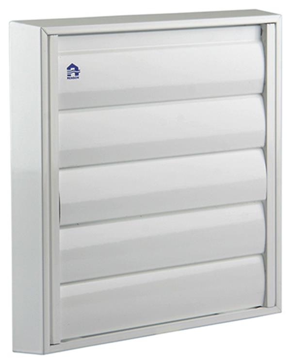 Renson 1006254 - rejilla campana extractora de superficie 433 aluminio ral 9010 210x210mm | 2 piezas