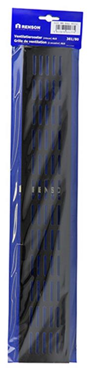 Renson 1006249 - tira de ventilación aluminio ral 8022 381 80- 500 mm | 2 piezas