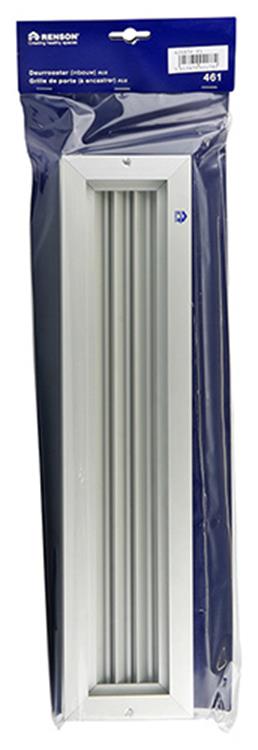 Renson 1006214 - rejilla de puerta 461 aluminio f1 425x76mm | 2 piezas