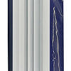 Renson 1006215 - rejilla puerta 461 aluminio ral 9010 425x76mm | 2 piezas
