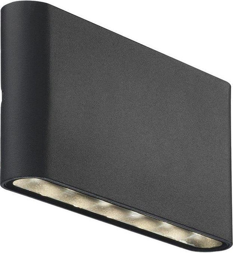 Nordlux Kinver-lampada da parete-modulo LED-nero