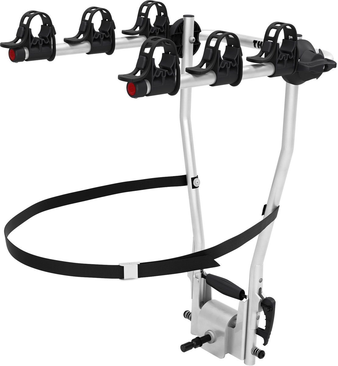 Thule Hangon 3bike, con inclinazione