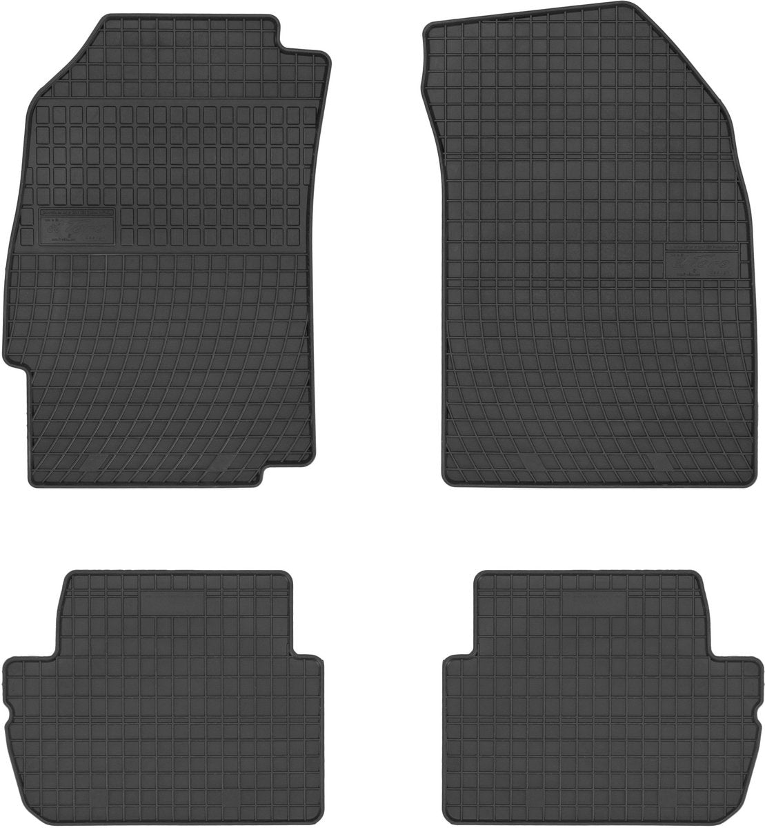 Alfombrillas de goma Frogum Chevrolet Spark 2009-2015 -