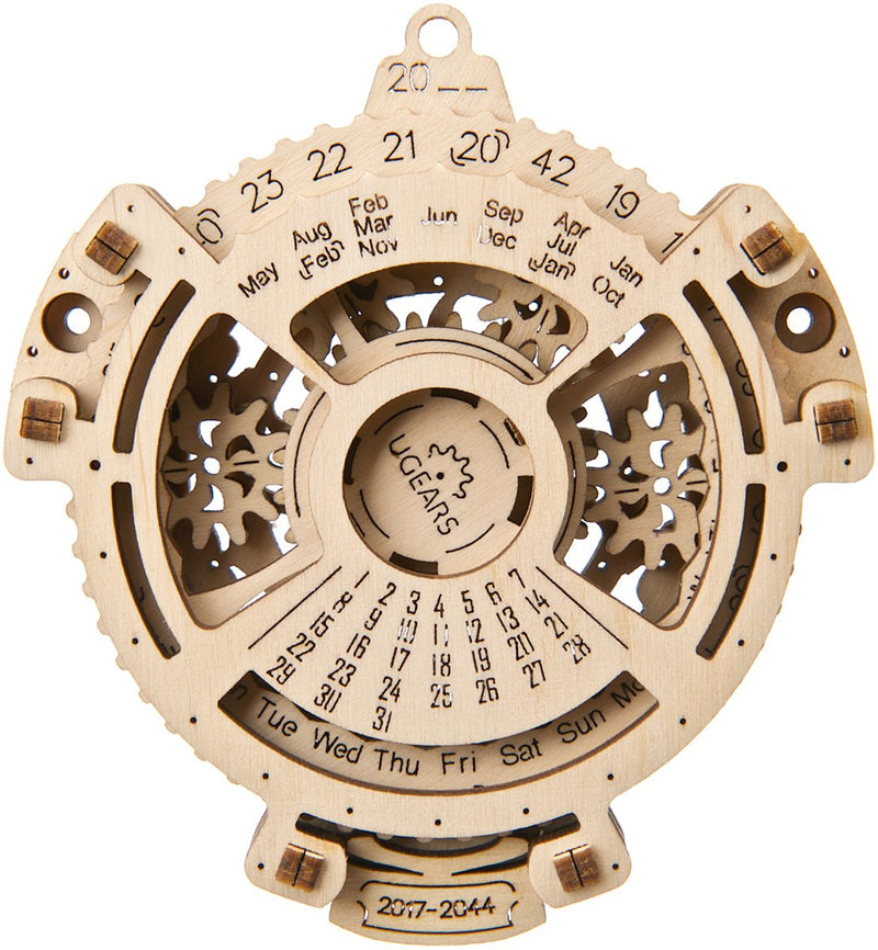 Modello 3D in legno di Ugears: navigatore di date