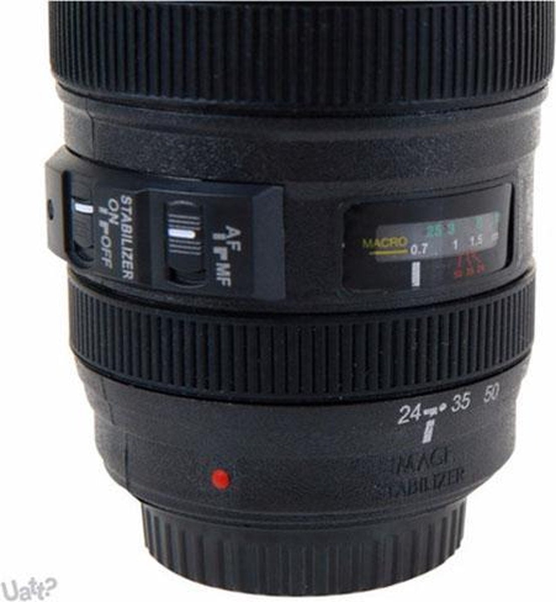 Uatt foto copo - vaso - negro