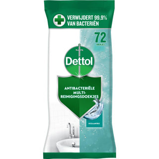 Dettol desinfectando tela de limpieza -fris