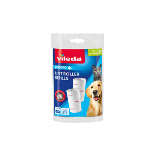 Vileda vervanging kleefborstel pet pro | 4 stuks