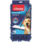 Vileda flipmop pet pro vervanging | 2 stuks - afbeelding 1