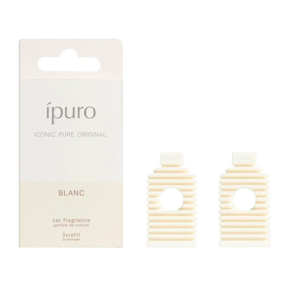 Ipuro car line blanc ricarica 2 x 9gr