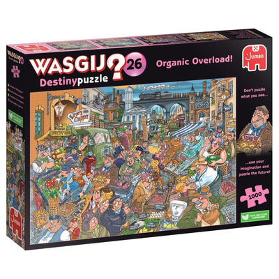 Jumbo wasgij destiny 26 jigsaw puzzle - bursting with bio!, ​​1000 pcs.