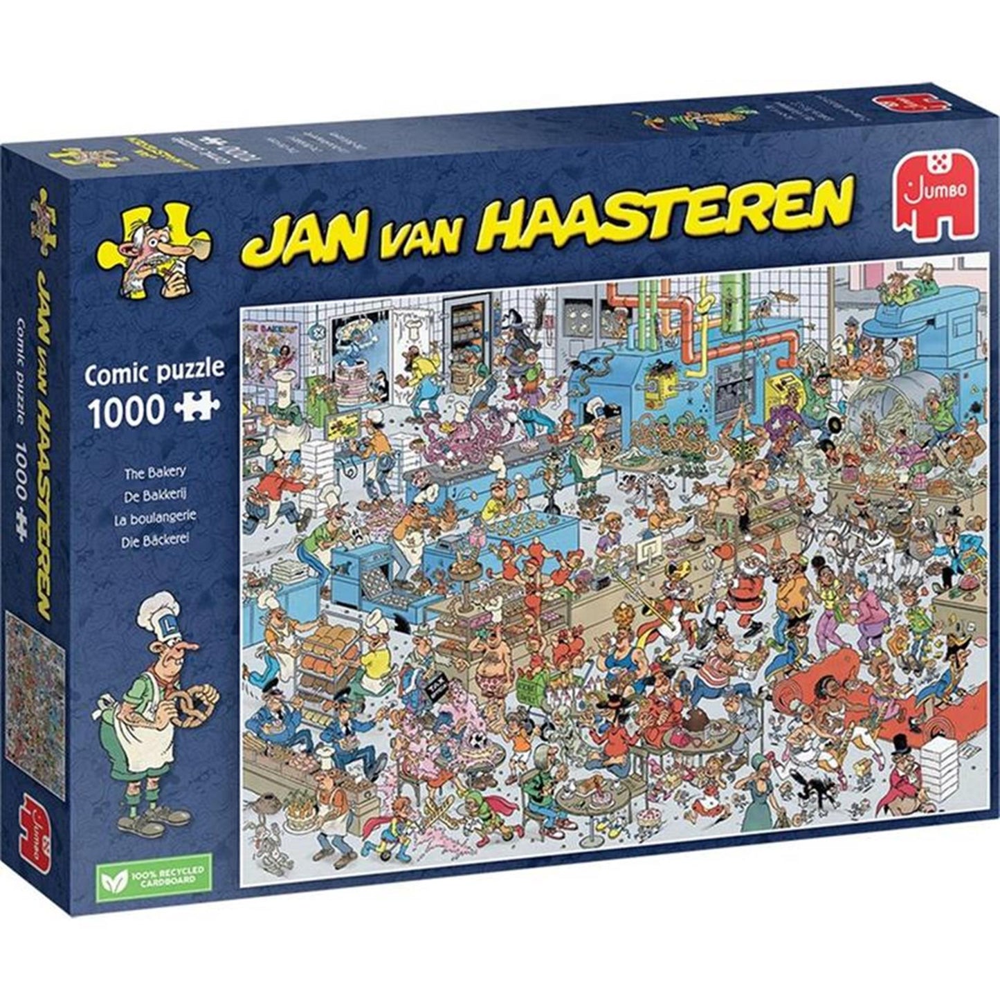 Rompecabezas Jumbo de Jan van Haasteren - La panadería, 1000 uds.