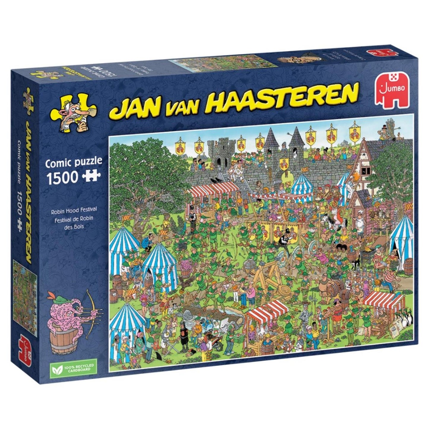 Jumbo Jan Hastesten Jigsaw Puzzle Robin Hood Festival, 1500st.