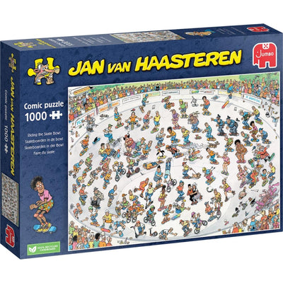 Jumbo jvh puzzel skaten in de bowl 1000st