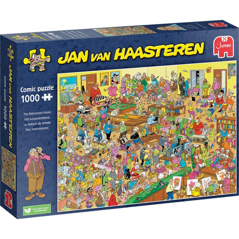 Jan Van Haasteren Jigsaw Puzzle The Retirement Home, 1000 °.