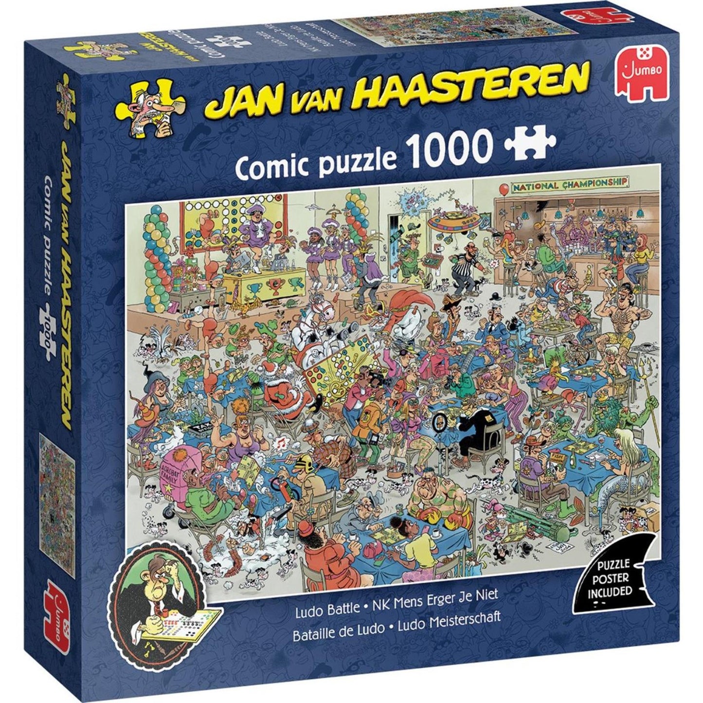 Puzzle Jan Van Haasteren Nederlands Championship Human No obtenga 1000 piezas