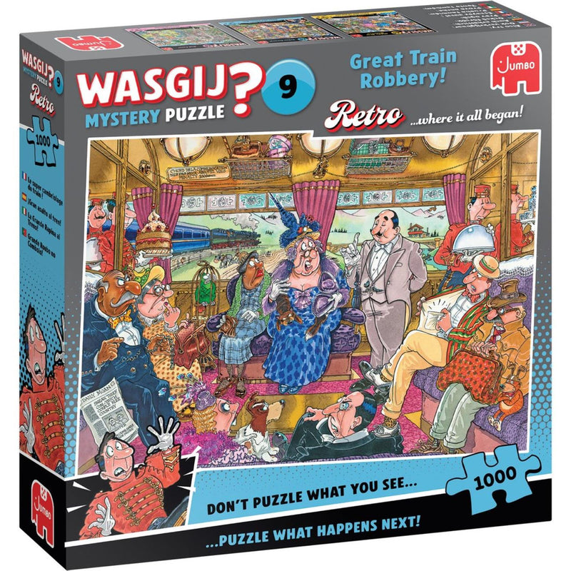Wasping puzzle retro the big trein rapingy 1000 pezzi