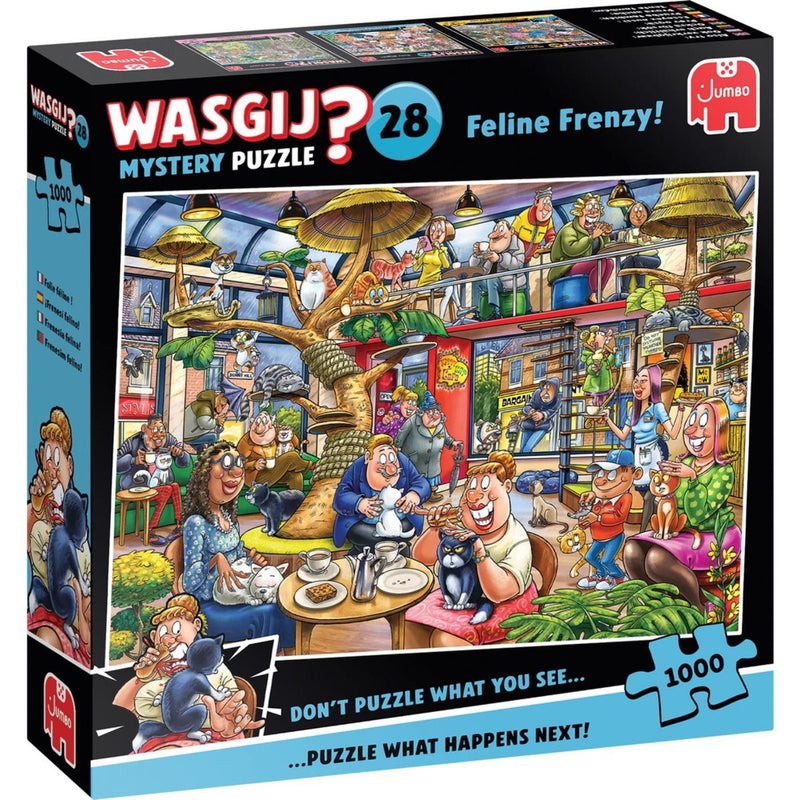 Wasping Puzzle Mystery Cat and Mouse Game 1000 pezzi