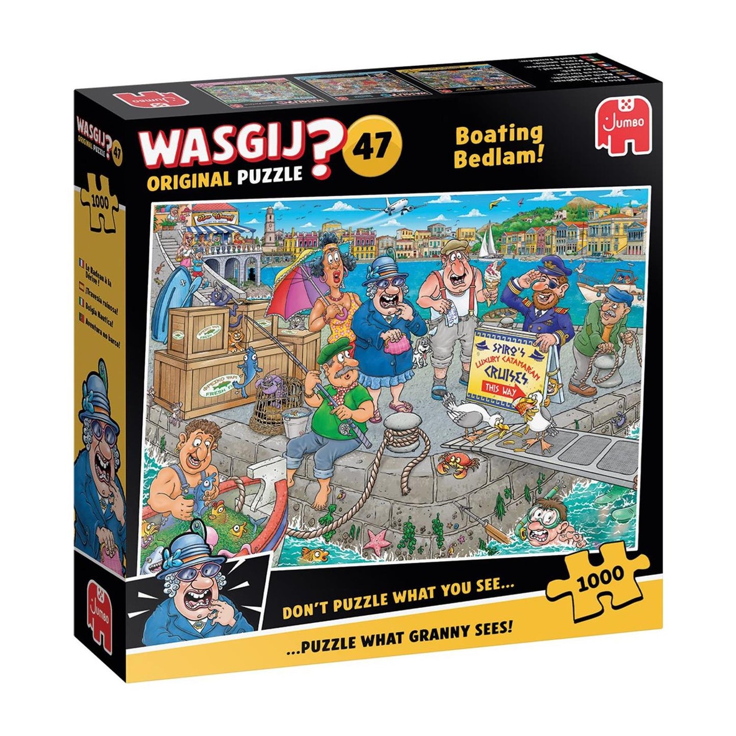 Wasgij Original 47- nella barca! 1000 pezzi